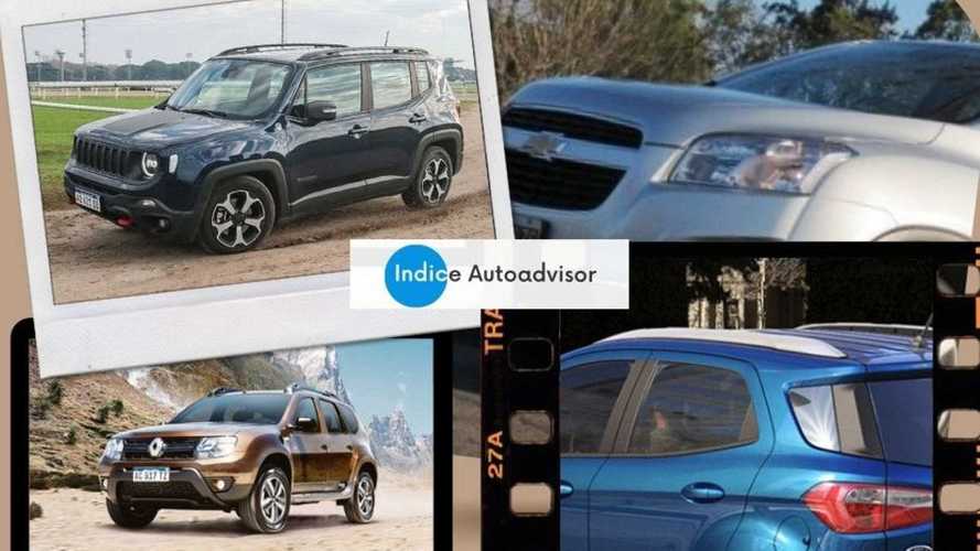 Índice AutoAdvisor: opinan los usuarios de SUVs de Argentina