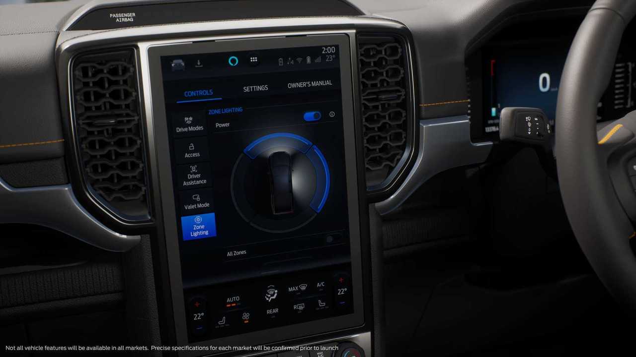 Ford Ranger Wildtrak 2022 - Multimídia