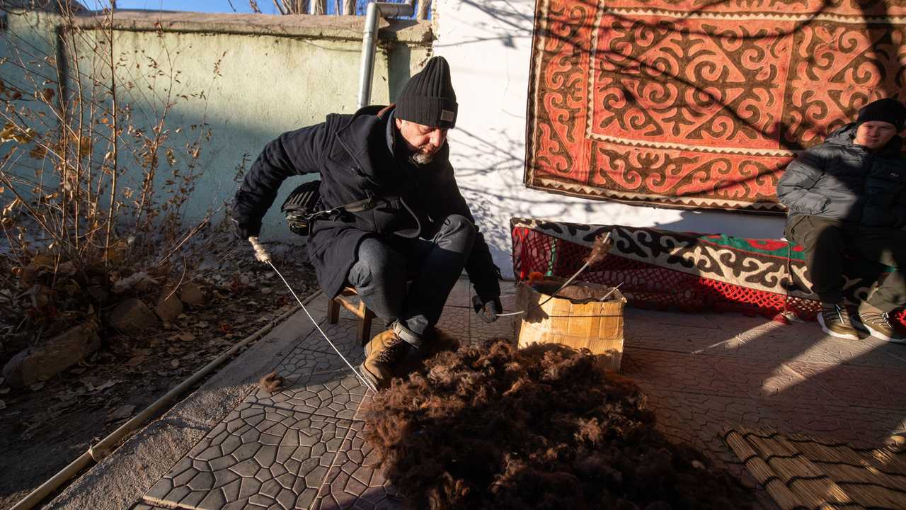 Изготовление войлока