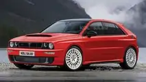 Lancia Delta Integrale als inoffizielles Rendering