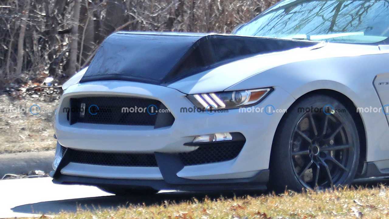 Mustang Shelby GT350 mula de pruebas fotos espia