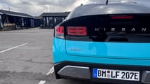 La nuova Nissan Leaf vista dal vivo