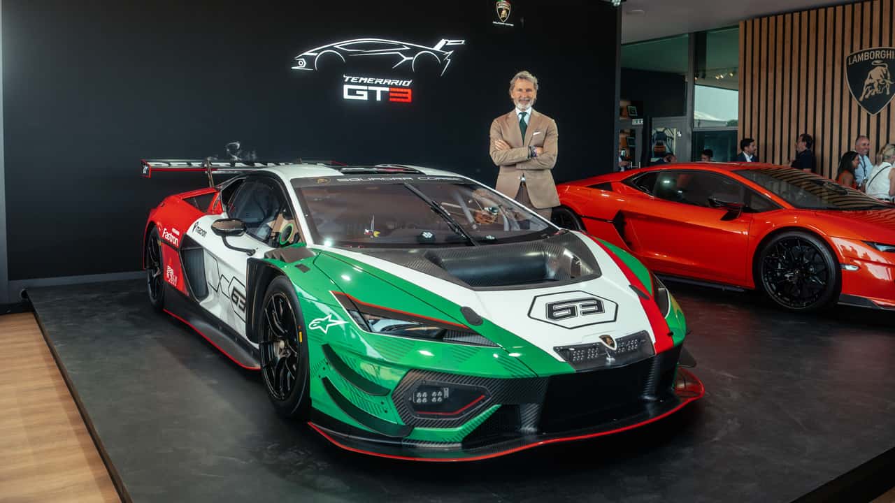 Lamborghini Temerario GT3 in Goodwood
