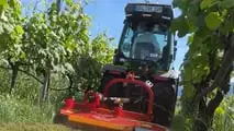 Fendt e100 Vario: Giuli atTonello prova il trattore elettrico da vigneto