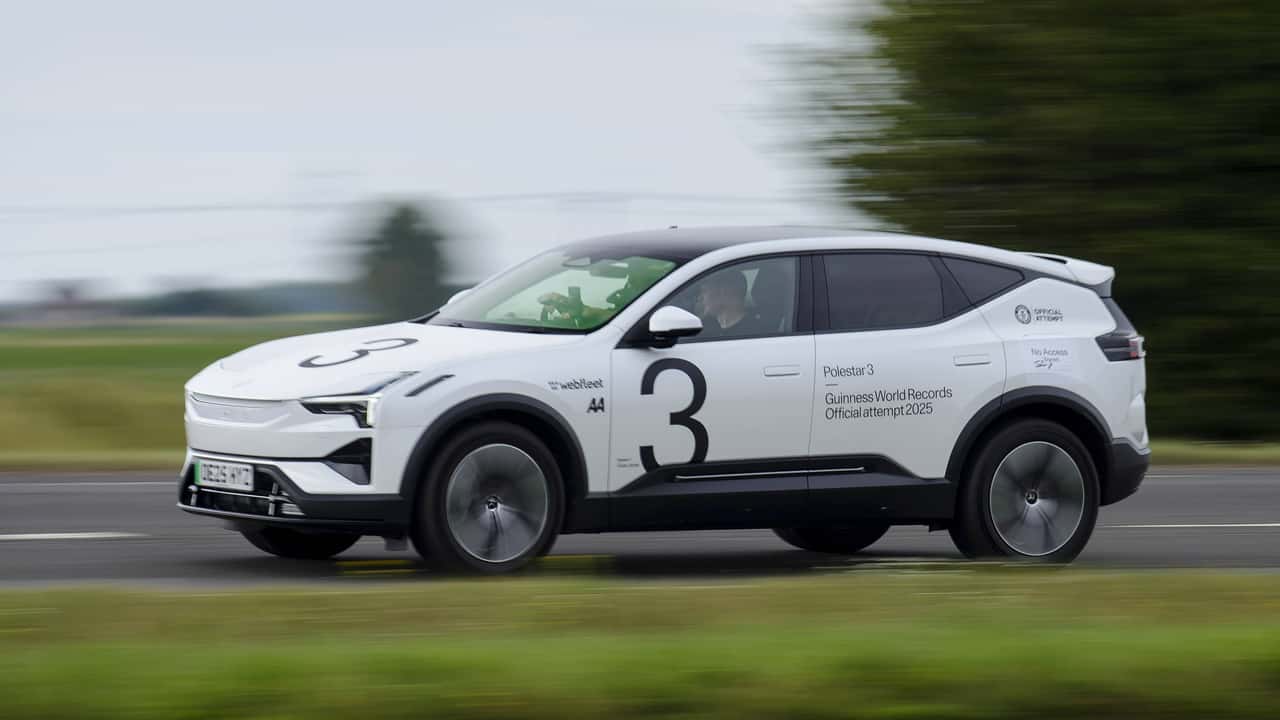 Polestar 3 world record for the longest journey on a single charge by an electric SUV