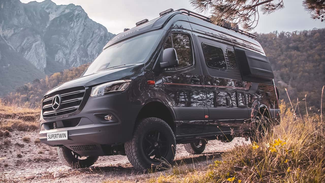 Ecco il camper 4x4 Mercedes per tutte le stagioni