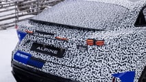 Alpine A390 bei Wintertests am Polarkreis