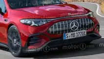 Mercedes-AMG CLA 45 EQ (2025), das Motor1.com-Rendering