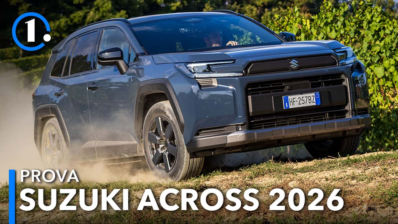 Suzuki Across: una ibrida plug-in bella da guidare