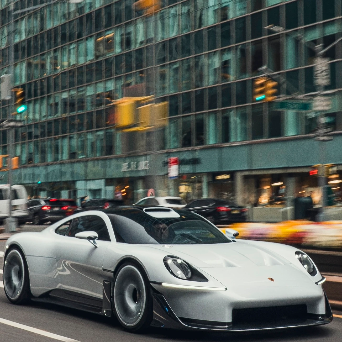 The Queens Reality Check: Porsche Unleashes the Mission S on Public Tarmac — image 2
