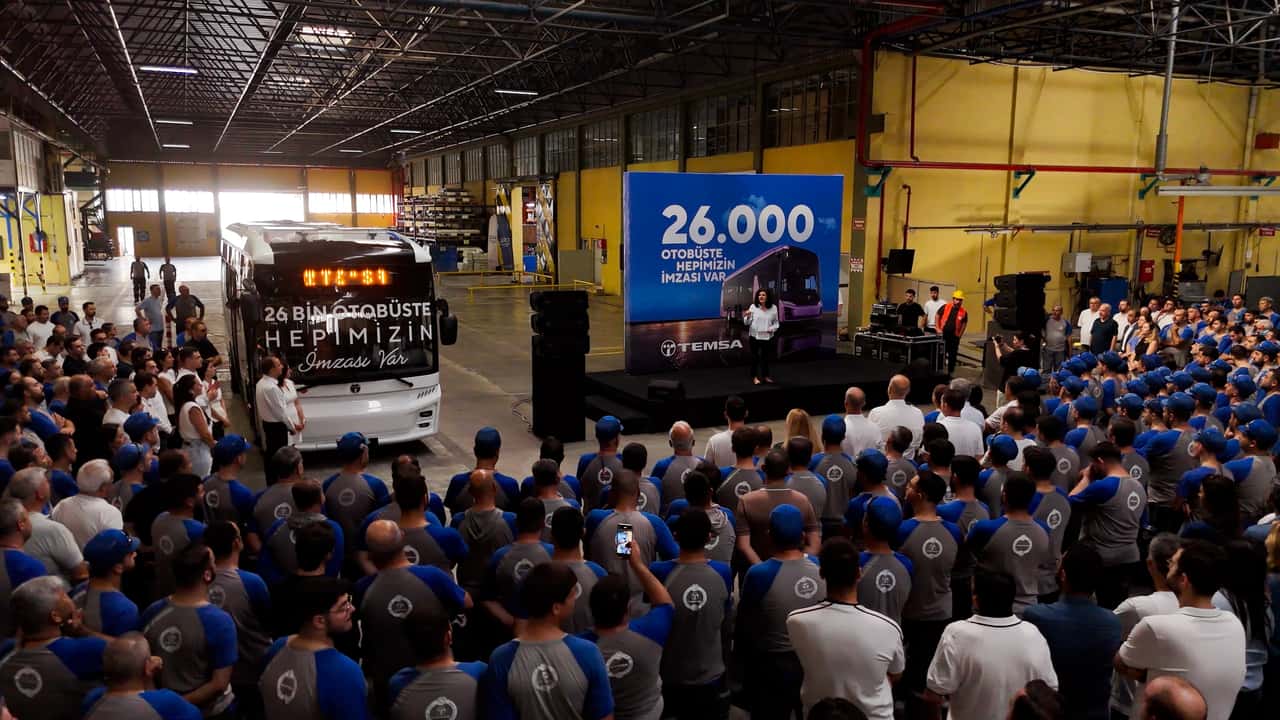 Temsa 26.000'inci Otobüs