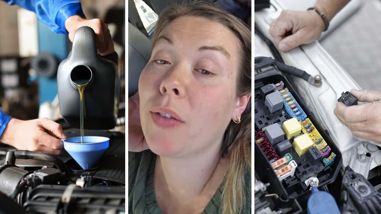 Woman gets her battery checked. They say it’s fine