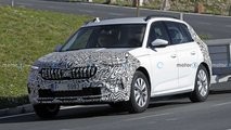 Skoda Kamiq (2022) mit Facelift als Erlkönig