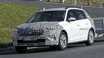 Skoda Kamiq  restyling, foto spia