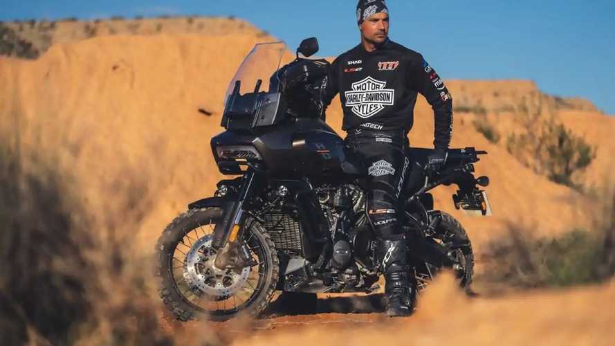 Joan Pedrero pilotará la Harley Pan America en la Baja Aragón