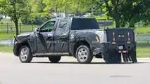 New Toyota Tacoma With Tundra Body Spy Shots