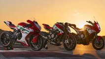 2022 MV Agusta F3 RC, Dragster RC SCS, and Turismo Veloce RC SCS