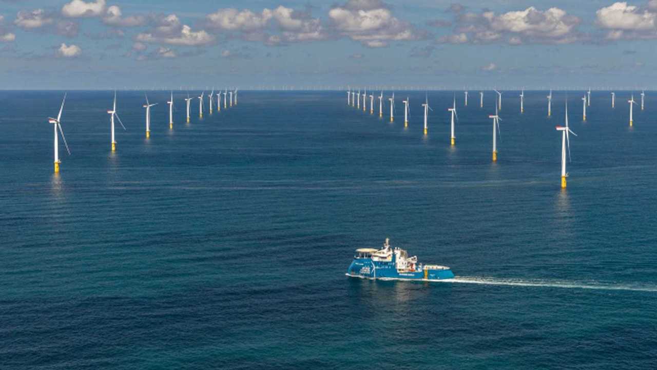 Un parco eolico offshore
