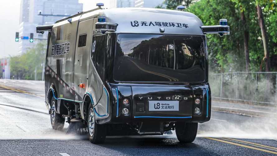 Робот-пылесос: Yutong создал беспилотник для коммунальщиков