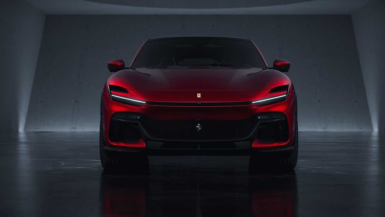 Ferrari Purosangue rossa