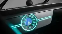 Meyers Manx 2.0 Electric studio shots interior dashboard detail