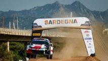 L'écurie Toyota Gazoo au rallye de Sardaigne 2022