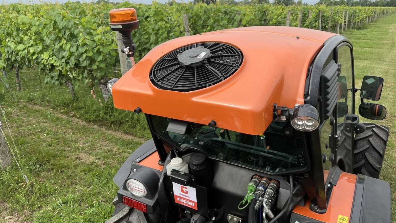 Goldoni Keestrack Q80 a Enovitis in campo