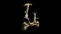 Caviar Thunderball: uno scooter elettrico dorato che va a 100 km/h