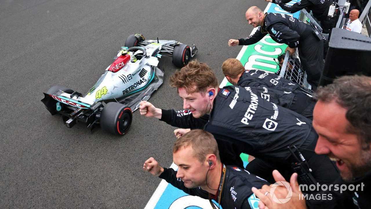 Lewis Hamilton at Hungarian GP 2022