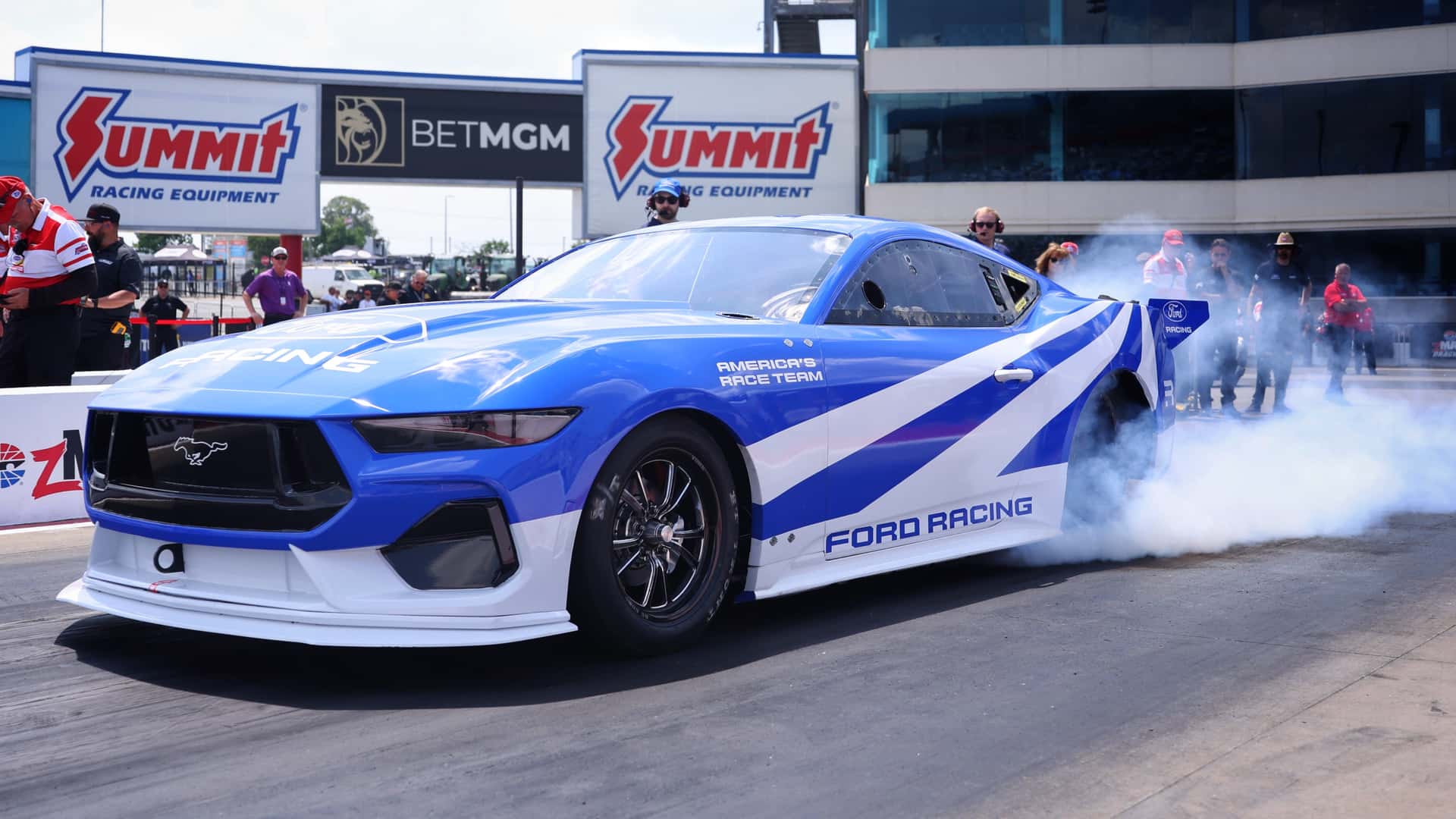 Ford Mustang Cobra Jet Achieves Record as Fastest EV in Quarter Mile