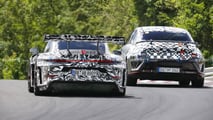 Porsche 911 GT3 RS Facelift (2027) Erlkönig am Nürburgring