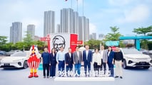 BYD e KFC, parceria para recarga ultrarrápida