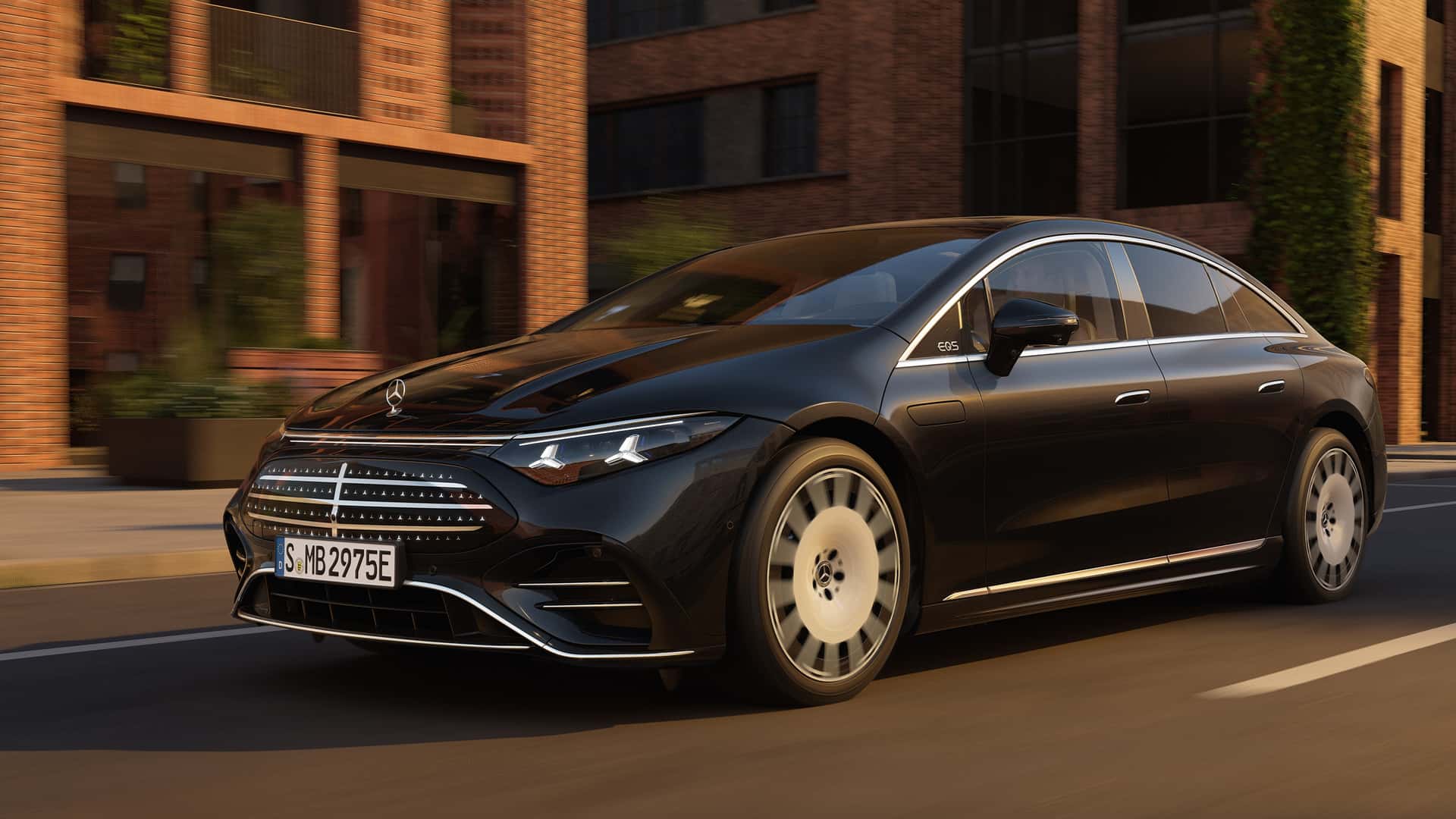 Mercedes Unveils Redesigned All-Electric 2027 EQS Sedan