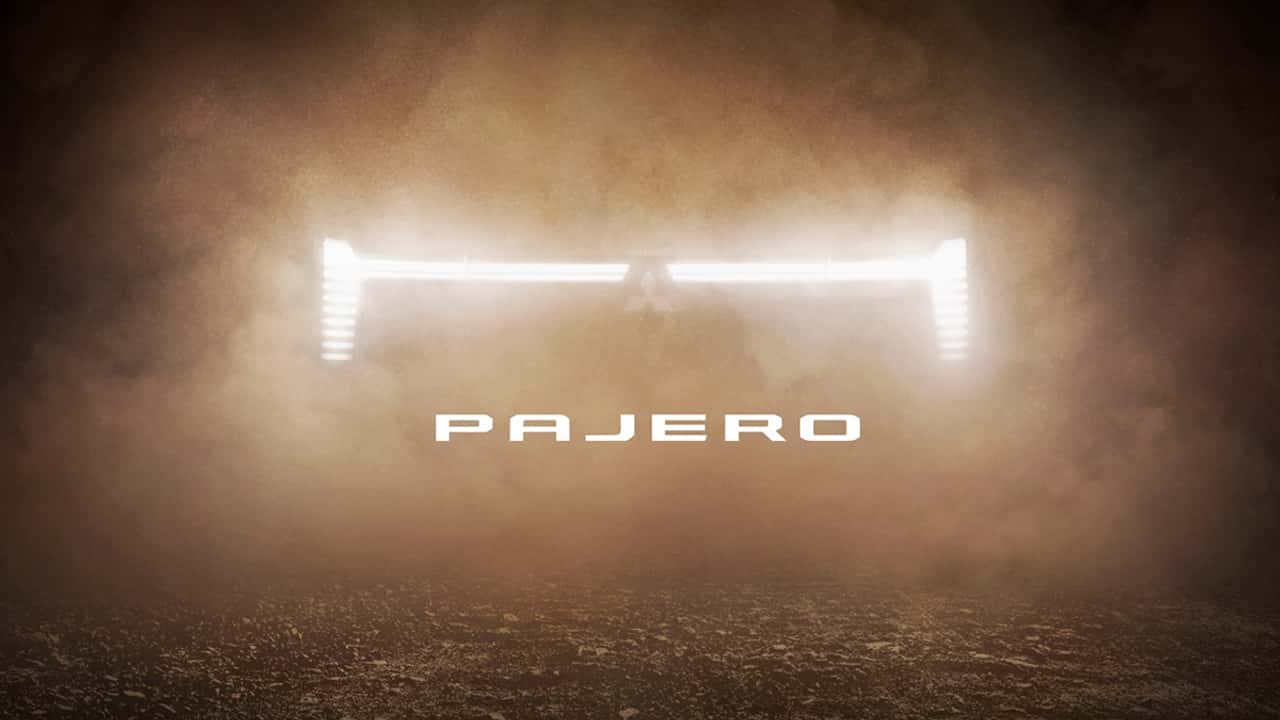 New Mitsubishi Pajero teaser