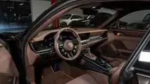 Porsche 911 GT3 RS (2026) in Macadamiametallic mit Elementen aus mattem Carbon