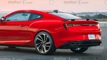 2028 Chevrolet Camaro Rendering By Motor1