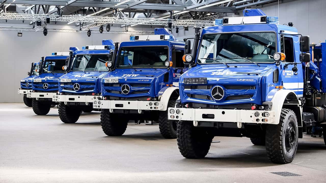 Unimog-Großauftrag für THW 
