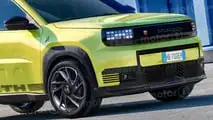 Abarth Grande Panda, il render di Motor1.com