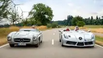 Mercedes-Benz Classic 300 SLS and SLR Stirling Moss in the driving report