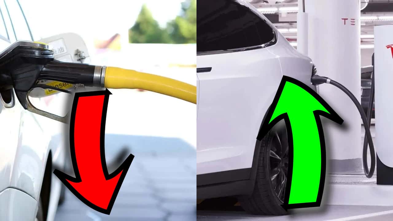Vendite auto diesel vs auto elettriche