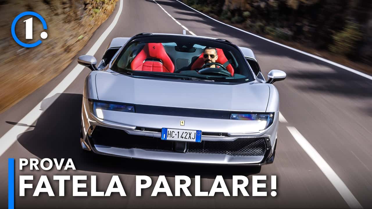 Ferrari 849 Testarossa Spider, la prova