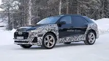 Audi Q8 facelift new spy photo