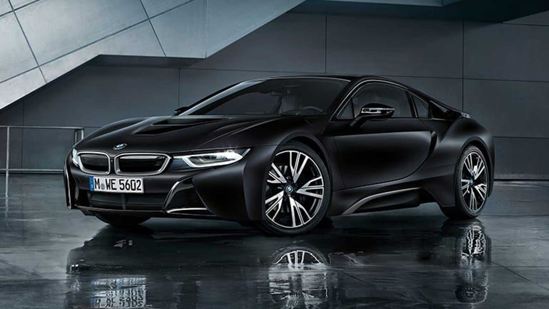 Wheels and Wardrobe: BMW i8 With All-Black and a Boost