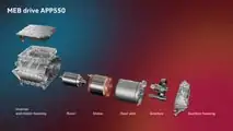 Motor eléctrico de 210 kW de Volkswagen