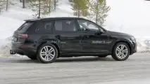 Audi Q7 (2024) mit Facelift als Erlkönig