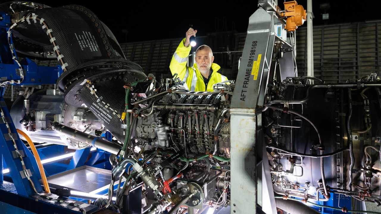 Foto - Il motore per aerei a idrogeno di easyJet e Rolls-Royce
