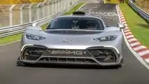 Mercedes-AMG One en el circuito de Nürburgring