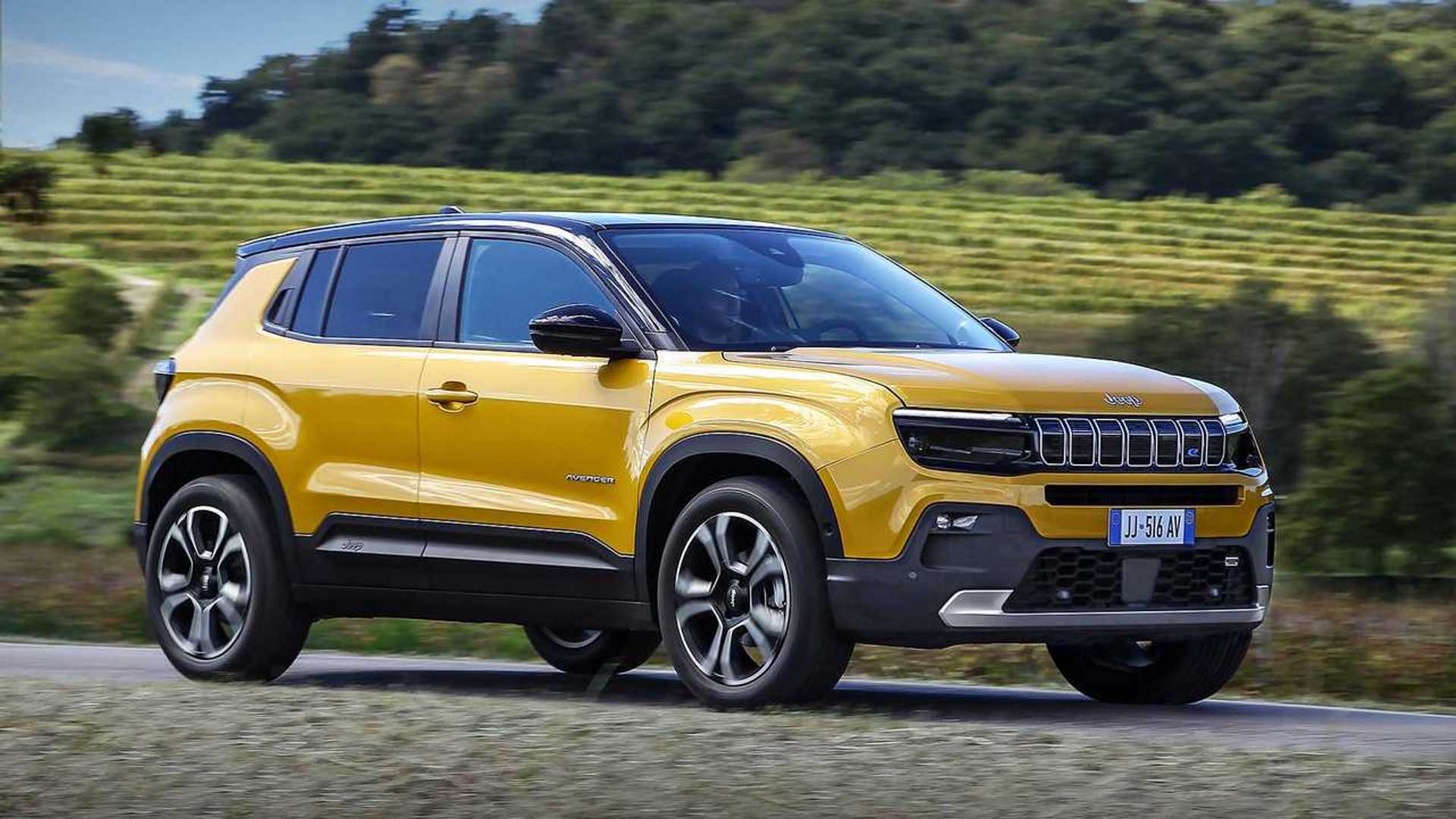 2023 Jeep Avenger EV Debuts In Paris With FWD 249 Mile Range