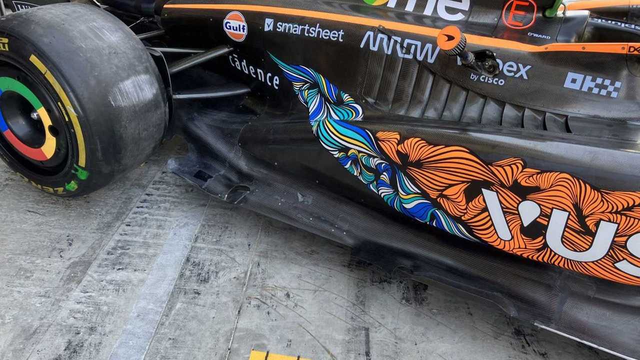 McLaren MCL36 technical detail
