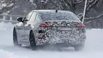 Audi A6 E-Tron Rear View Spy Photo